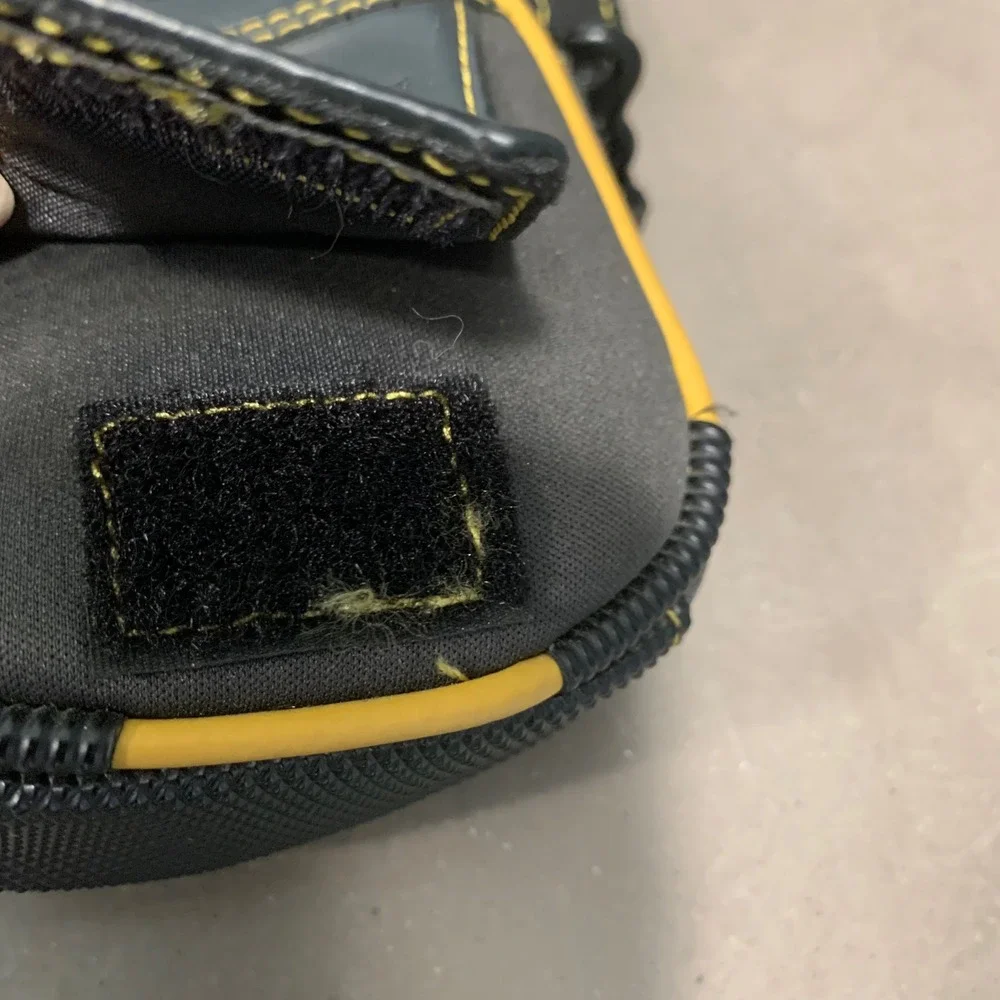 BodyGlove Pouch Bag Unisex Small Gray Yellow Utility Crossbody Techwear Gorpcore